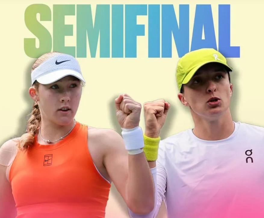 6-0、6-1，太残忍：世界第1送蛋，澳网冠军被吊打，决赛对阵出炉(图5)