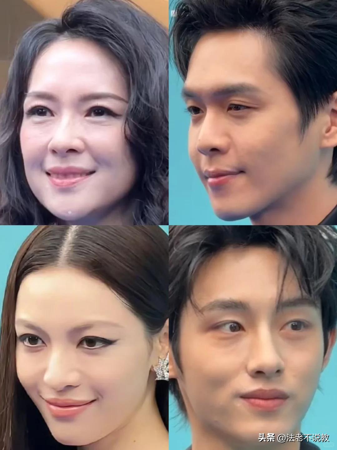 46岁章子怡现身成都，离开美颜滤镜，真实状态曝光，膝盖尤为吸睛(图5)