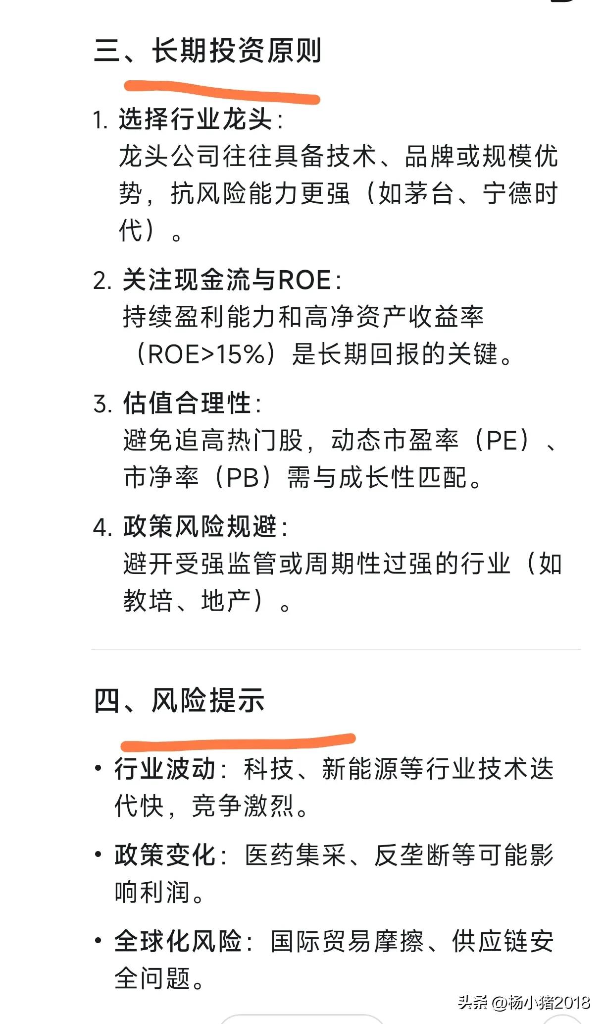 Deepseek 分析：中国哪些股票应长期投资持有(图5)
