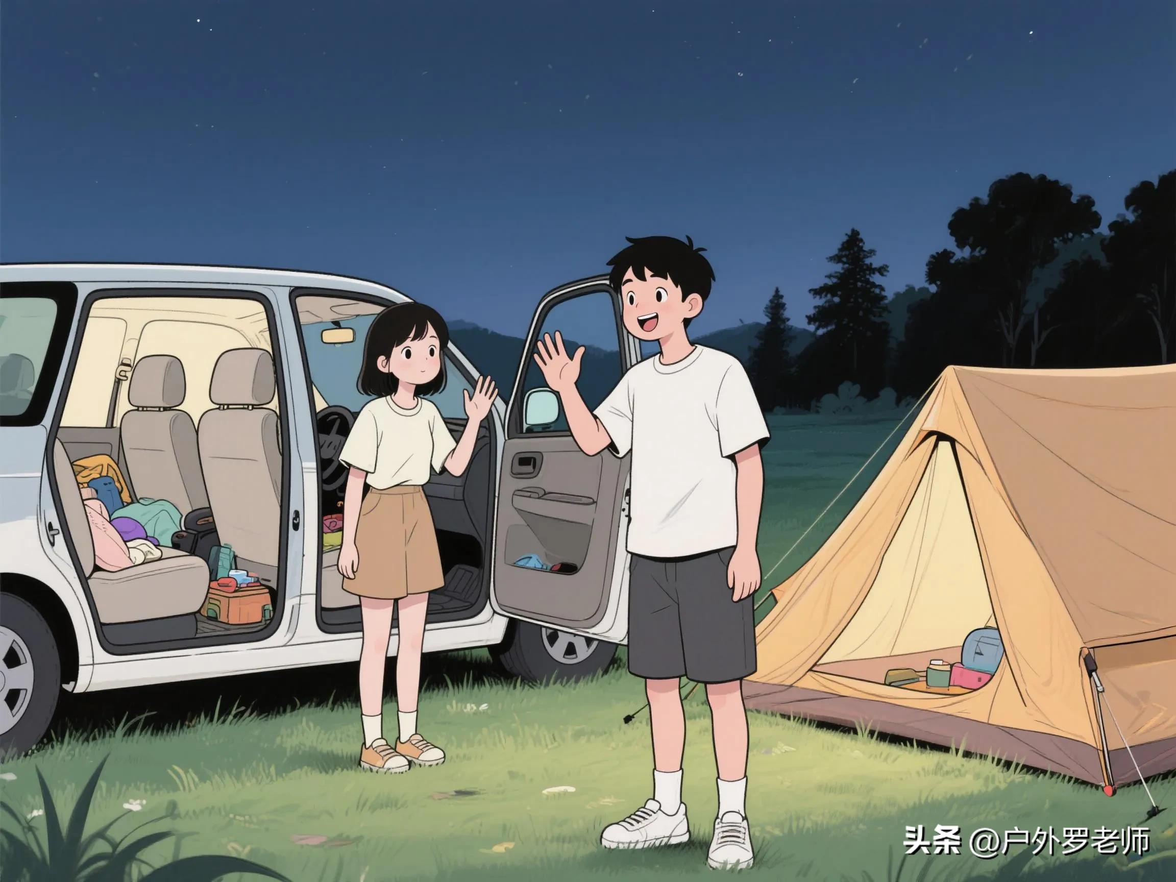 自驾游异性共车露营很常见，晚上不会尴尬吗？听听女驴友的看法(图4)